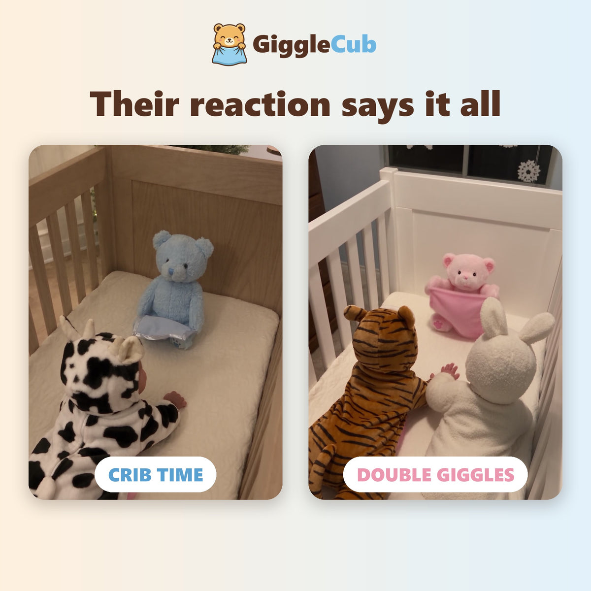 GiggleCub Peekaboo Bear