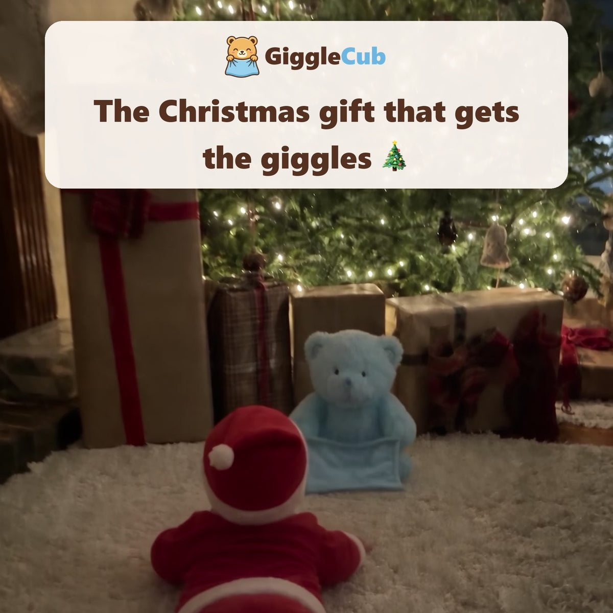 GiggleCub Peekaboo Bear